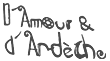 D'Amour et d'Ardèche Logo